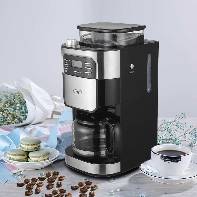 GEVI 10Cup Brew Automatic Digital Drip for Kitchen and Office Coffee